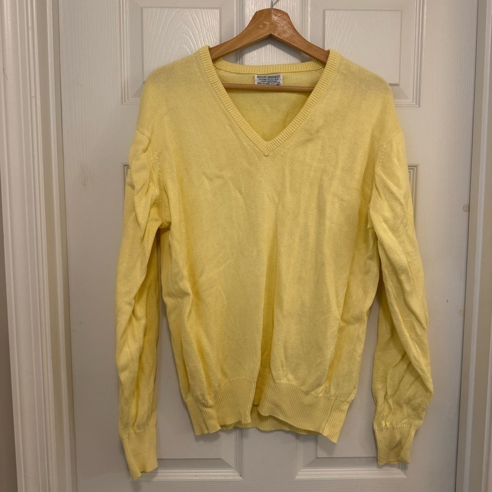 Like New Vintage Brooks Brothers V-neck Sweater